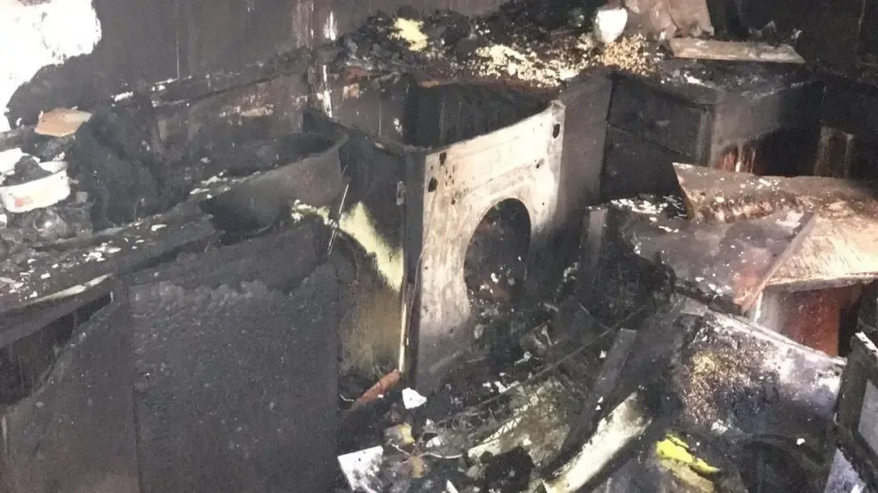 Incendio en Jaca: "Abrí la puerta del balcón y escuché gritos terroríficos"