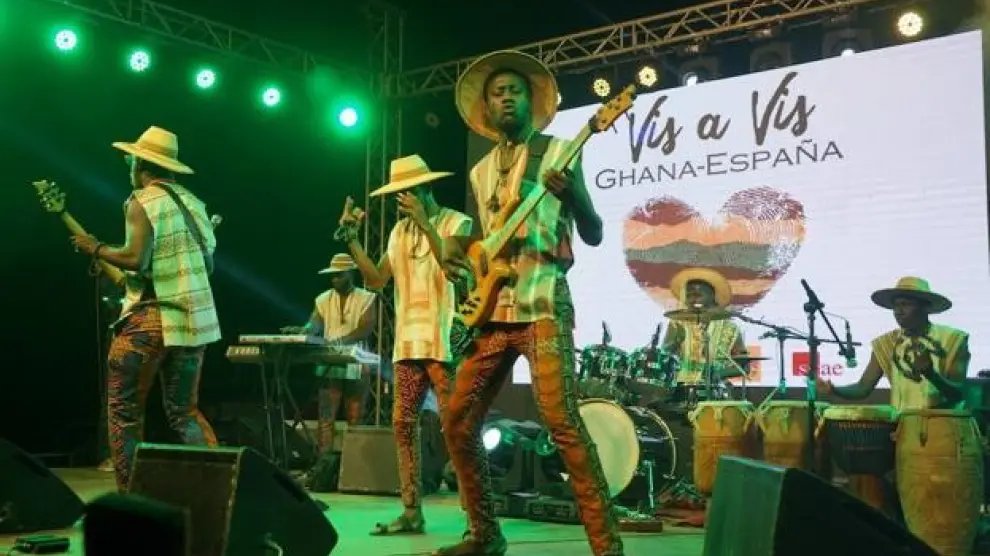 Dos bandas ghanesas tocarán en España tras ganar el certamen "Vis a Vis"