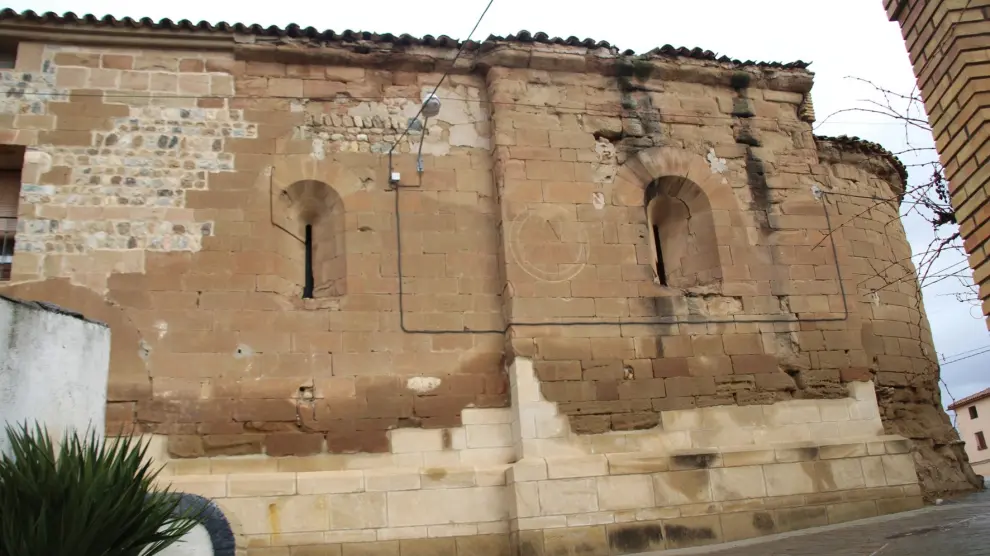 Se adelanta la rehabilitación del tejado de la iglesia de Santa María Magdalena de Cofita