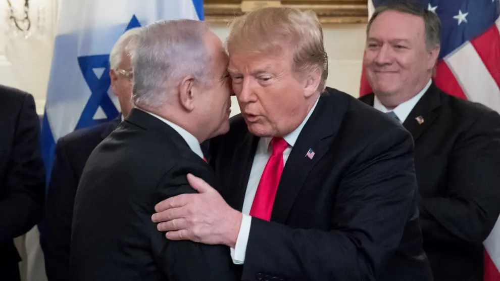 Trump ratifica la soberanía israelí en los Altos del Golán