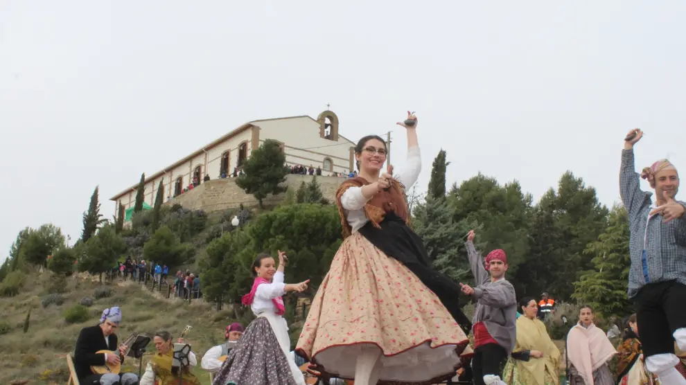 Monzón se prepara para la tradicional romería a la ermita de la Virgen de la Alegría
