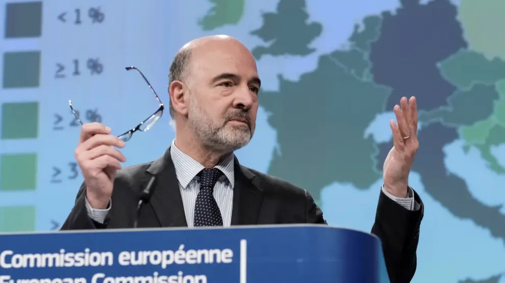 La CE rebaja su previsión de crecimiento en la eurozona una décima para 2019