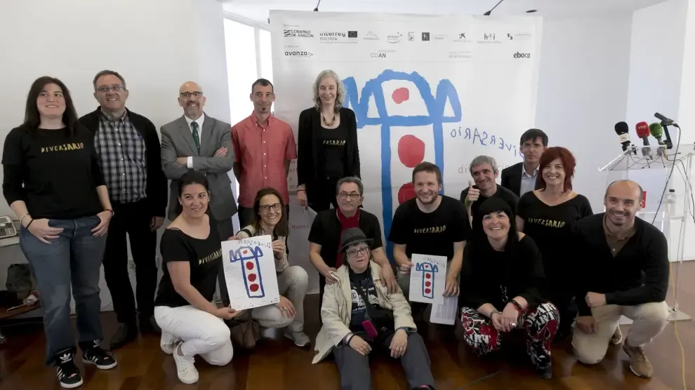 Diversario vuelve a unir arte y discapacidad en Huesca