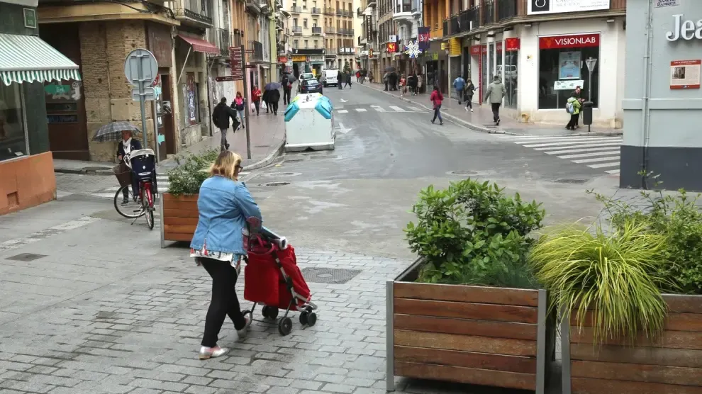 Nuevo trámite para concluir la peatonalización del Coso de Huesca