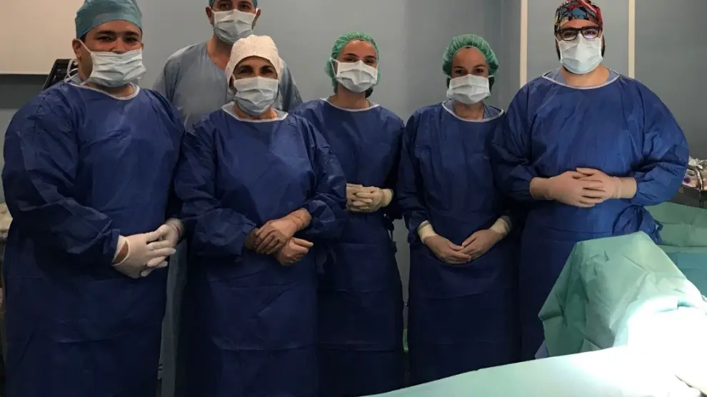 El Hospital San Jorge realiza la primera intervención con radioterapia intraoperatoria