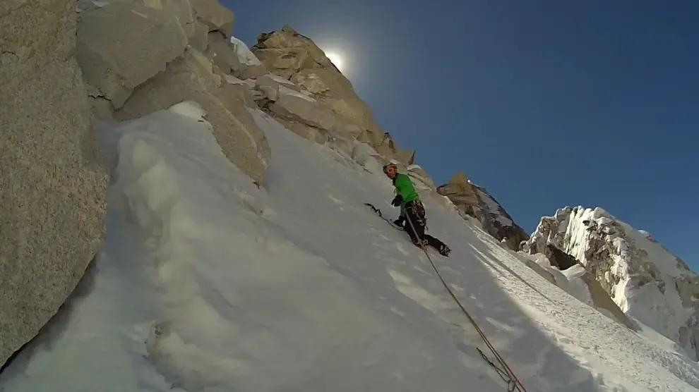 El montañero Ángel Salamanca abre otra vía en el Himalaya en un pico virgen