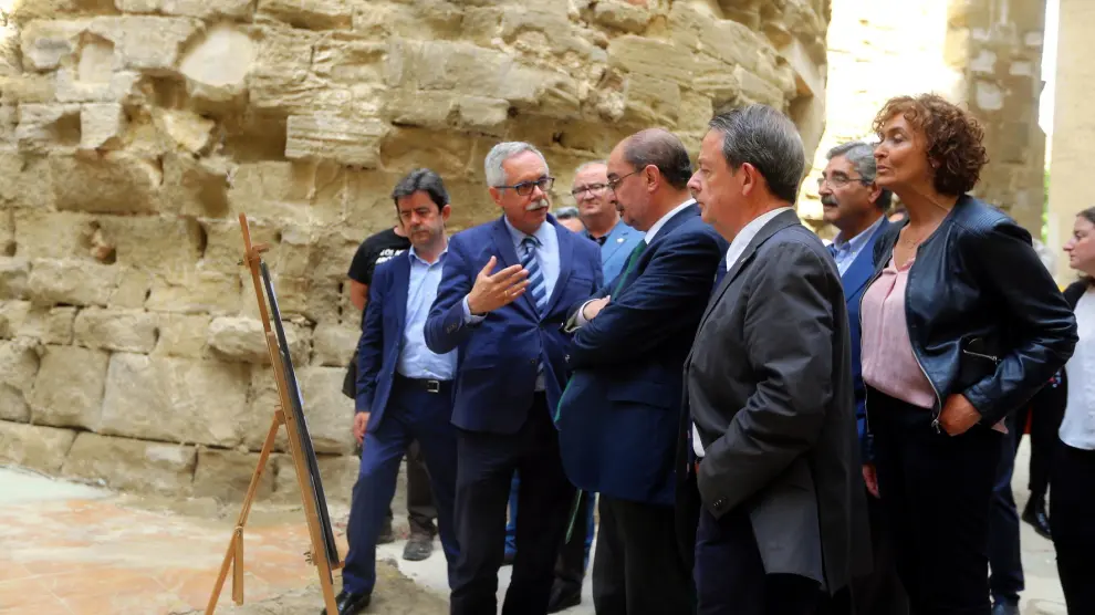 Avanza la recuperación del panteón real de San Pedro el Viejo en Huesca