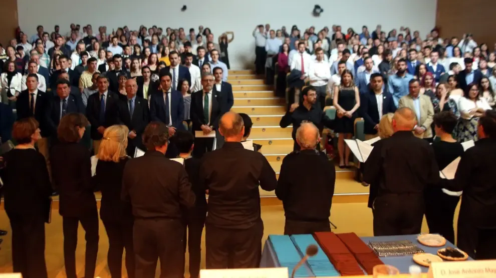 La Politécnica de Huesca celebra el acto de graduación de sus alumnos
