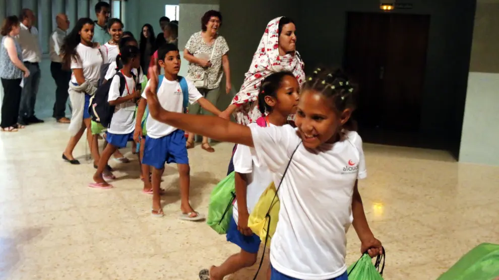 Buscan familias oscenses para acoger a niños saharauis en verano