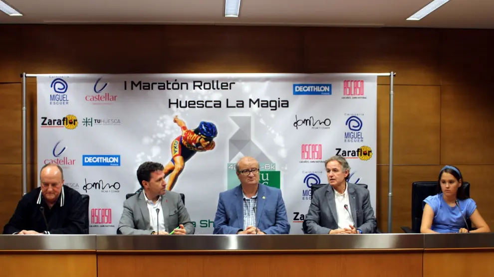 El Maratón Roller Huesca La Magia reunirá a 350 deportistas