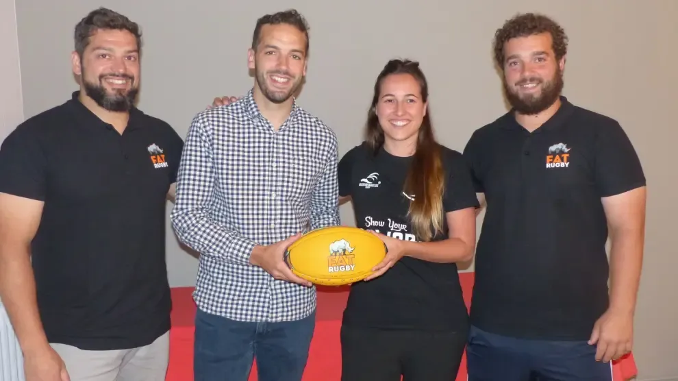 El Fat Rugby atraerá el sábado a Monzón a más de 600 amantes del deporte oval