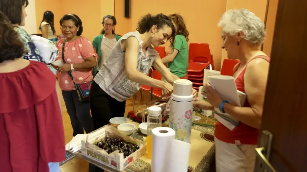 Las trabajadoras del hogar reivindican en Huesca mejoras salariales y laborales