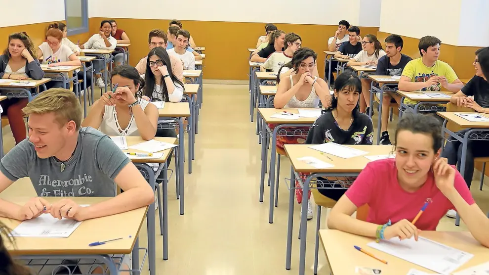 El 95 % de los alumnos de la provincia de Huesca supera la prueba de acceso universitario
