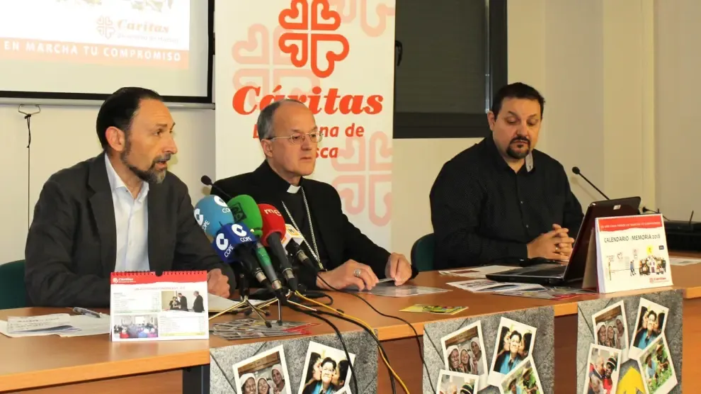 La actuación de Cáritas Diocesana de Huesca llegó a casi 4.000 personas durante 2018