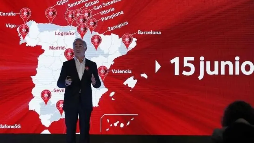 Vodafone enciende este sábado la primera red comercial 5G de España en 15 ciudades