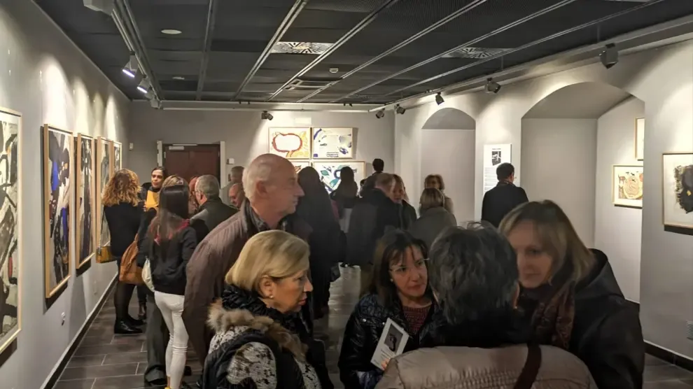 Cerca de 10.000 personas han visitado las exposiciones de la Fundación Caja Rural de Aragón