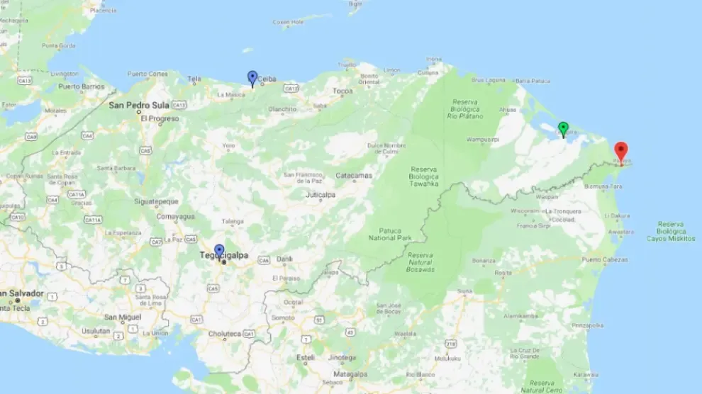 Al menos 27 muertos al naufragar una embarcación en el Caribe de Honduras