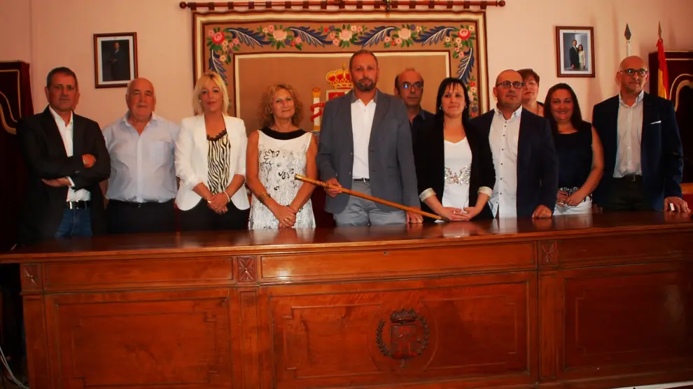 El Ayuntamiento de Sariñena aprueba la nueva estructura del consistorio en su primer pleno