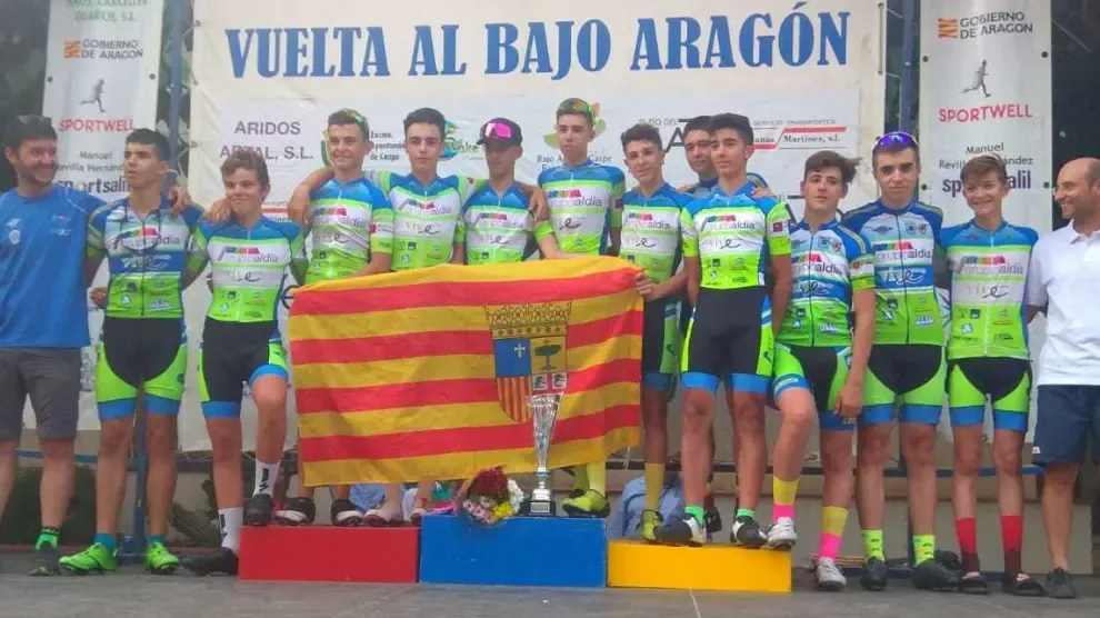 Vive Huesca cierra una notable Vuelta al Bajo Aragón
