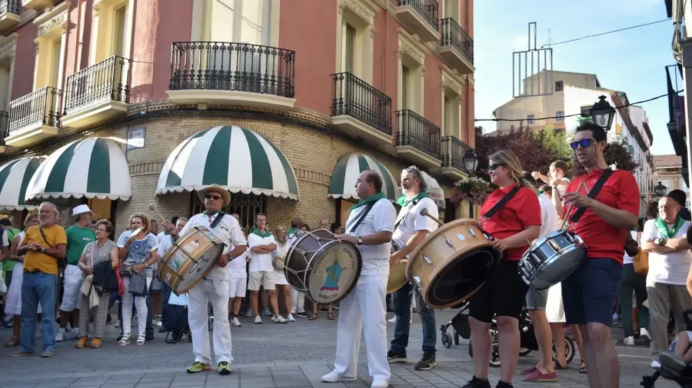 Los gaiteros evocan la música popular más tradicional del Alto Aragón