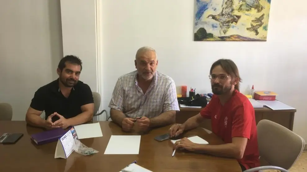 La Comarca de Monegros comienza su ronda de entrevistas con el alcalde de Leciñena