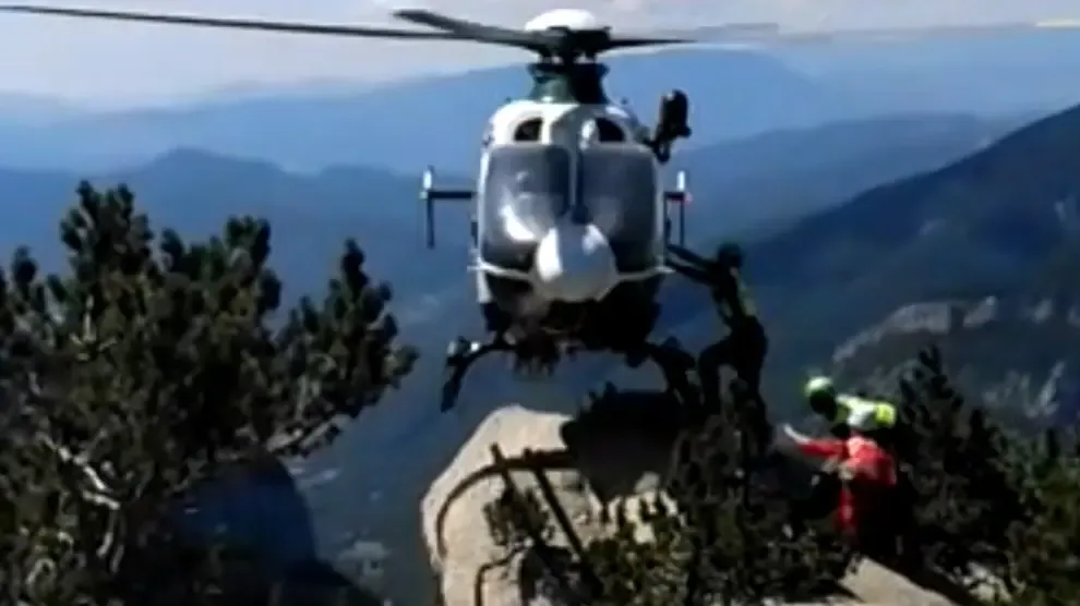 La Guardia Civil auxilia en los picos Aneto y La Moleta a dos montañeros