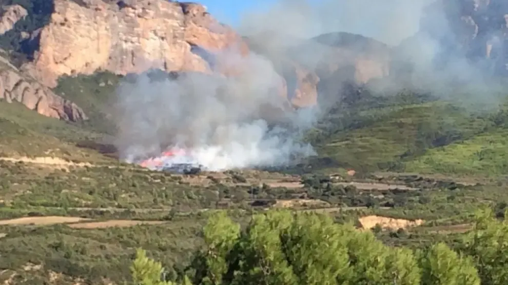 Los incendios forestales en el Alto Aragón responden en su mayoría a negligencias y accidentes