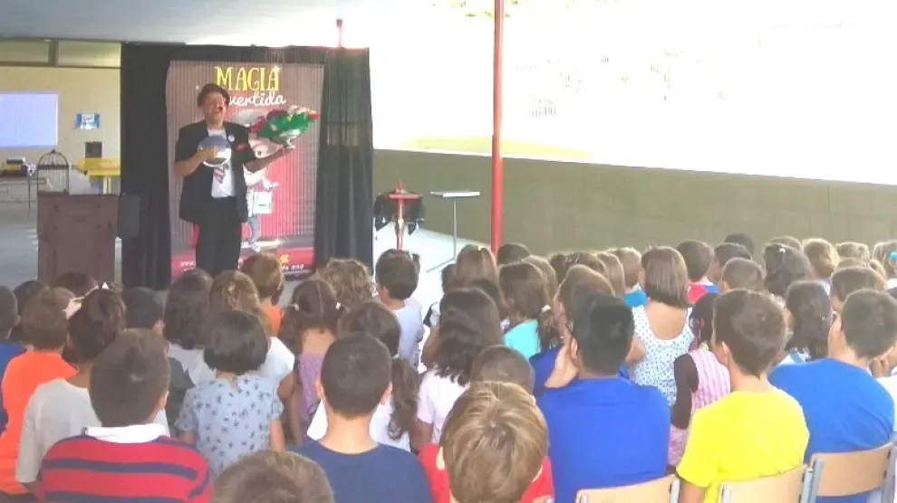 Casi 1.000 niños disfrutaron de la ludoteca de verano de Barbastro