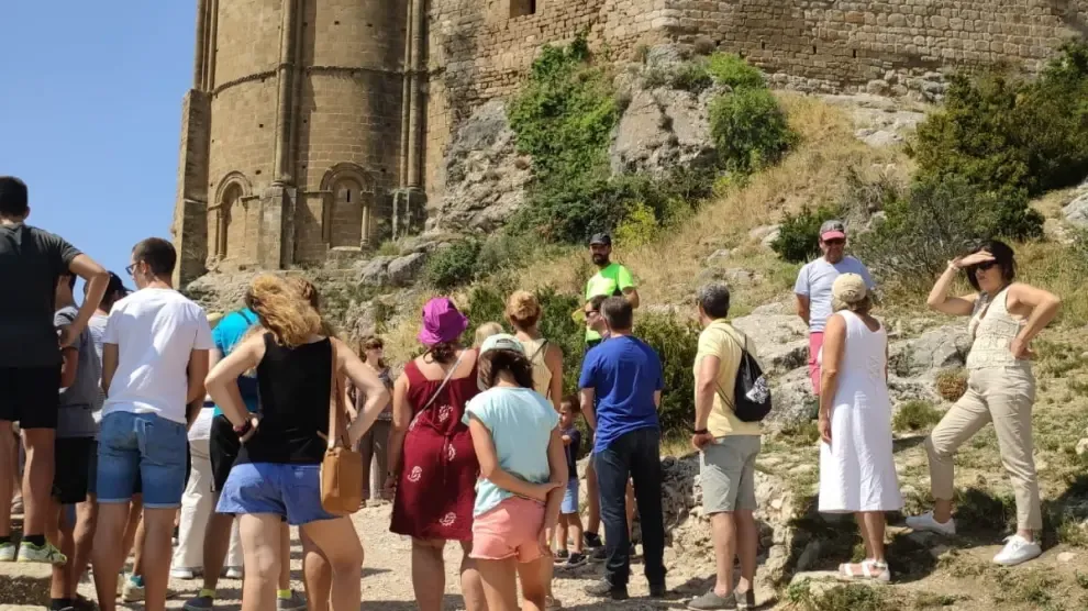 El Castillo de Loarre va camino de superar su récord de visitas en este año