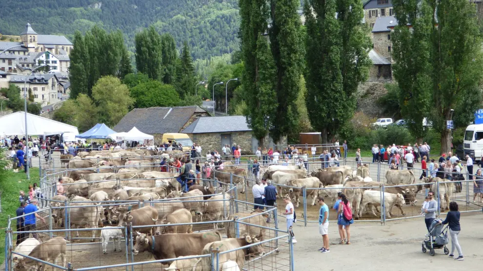 Los ganaderos reeditan este domingo la tradición ferial en Sallent