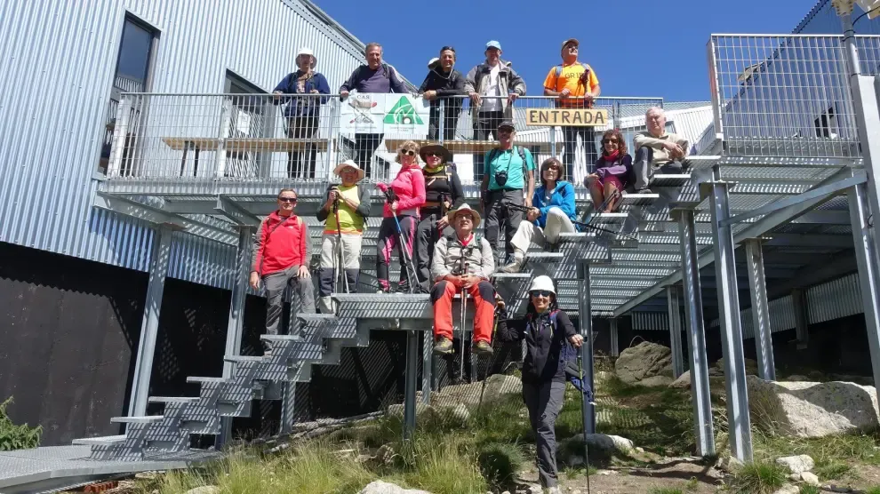 Los clubes CAS y Nabain realizan dos excursiones distintas en el entorno del Vall de Llauset