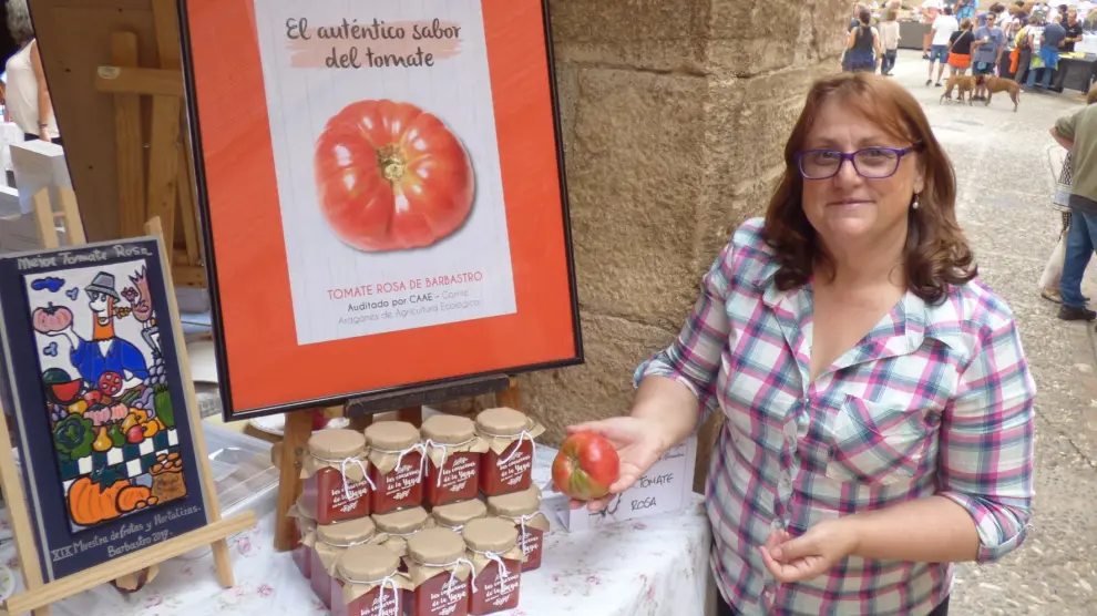 El Tomate Rosa ecológico de Barbastro triunfa en España