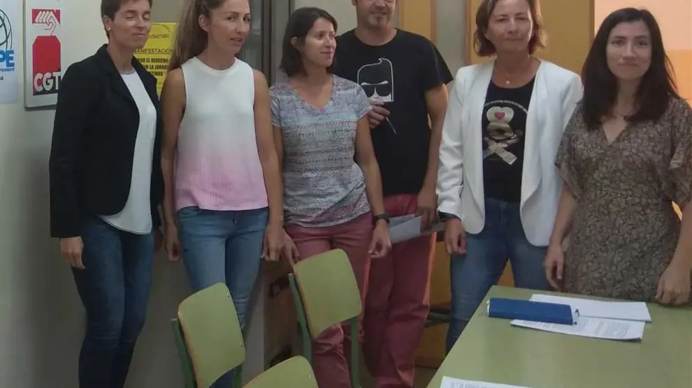 Preocupación por la situación laboral docente y los problemas de espacio en centros de Huesca