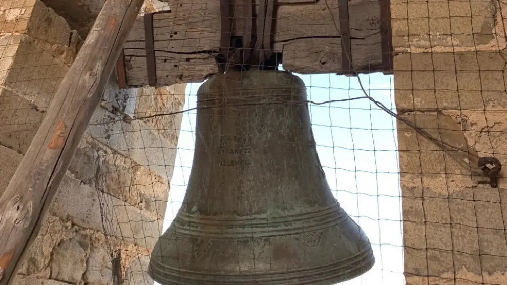 La campana de Jánovas volverá a tañer en su iglesia 50 años después