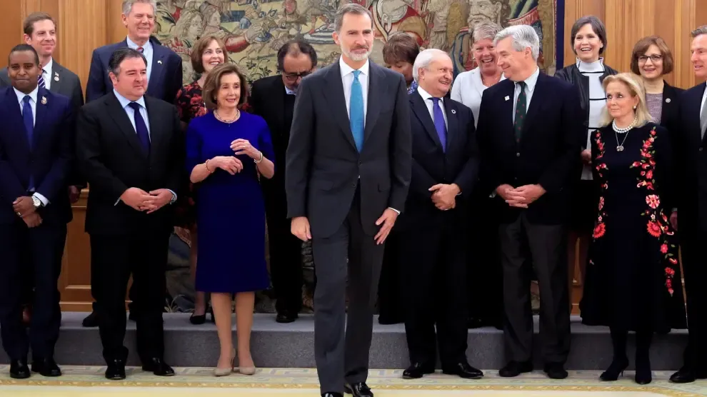 El rey Felipe VI se reúne con mandatarios extranjeros