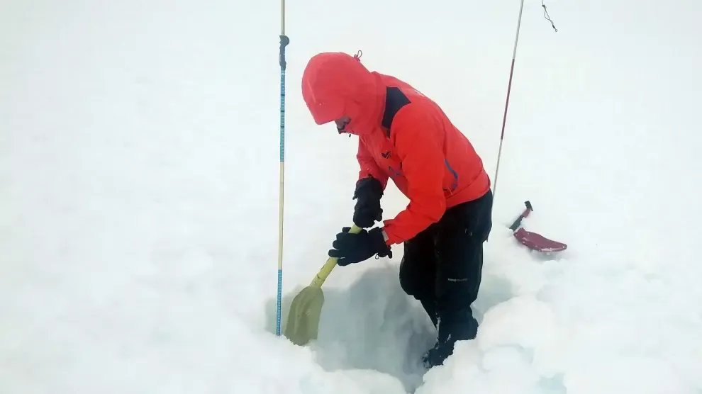 El Pirineo se encuentra en riesgo fuerte por avalanchas de nieve