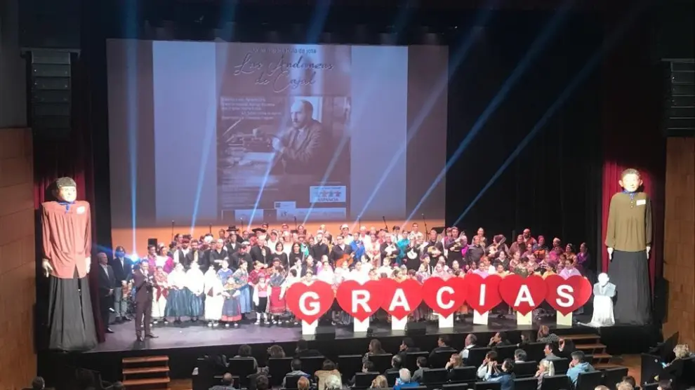 Huesca revive "Las andanzas de Cajal" a ritmo de jota a beneficio de Aspanoa