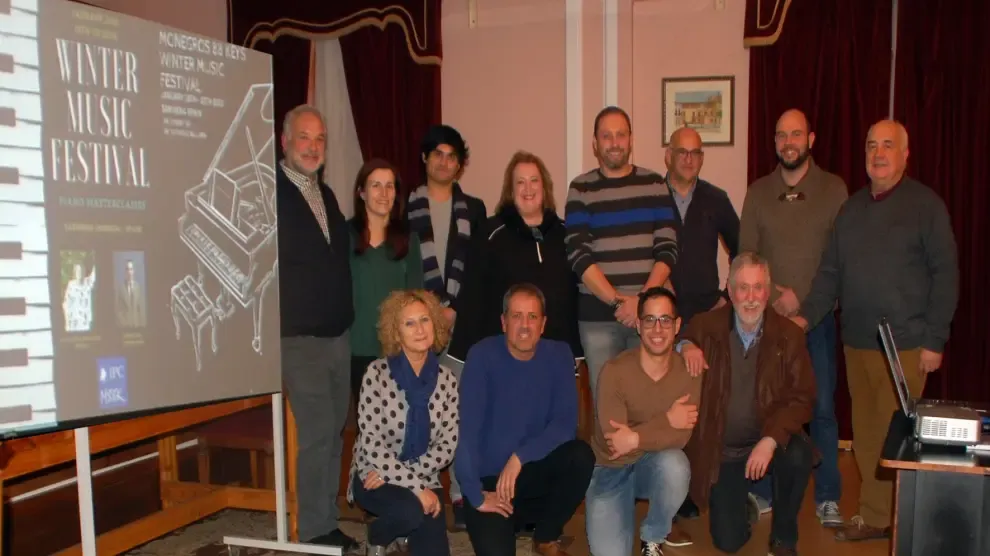 Pianistas de varios países se dan cita en enero en Sariñena