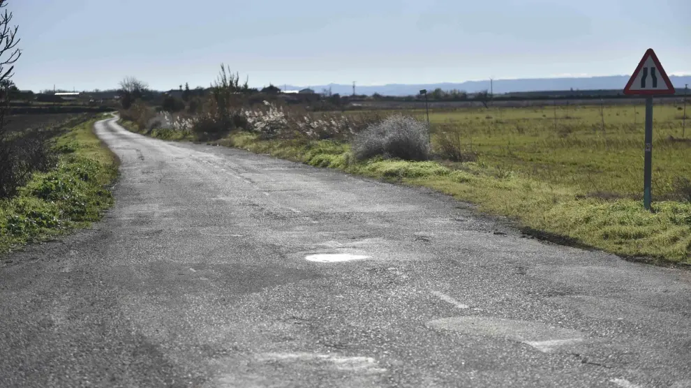 Vecinos de Tabernas de Isuela denuncian el "peligro" que supone la ampliación de la carretera a Buñales