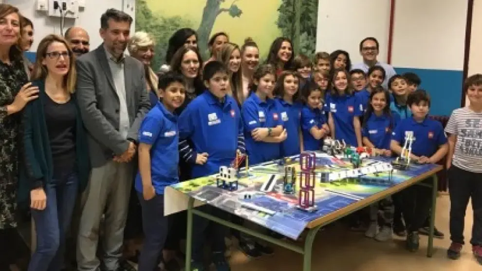 Más de 30 equipos de escolares participarán en el torneo de Aragón de la First Lego League