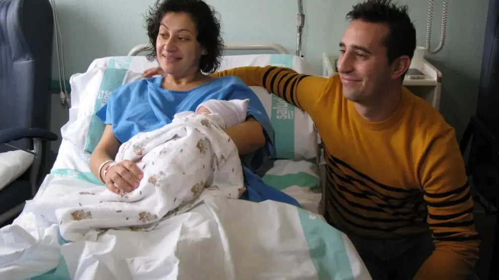 Una niña nacida en Zaragoza, primer bebé aragonés de 2020