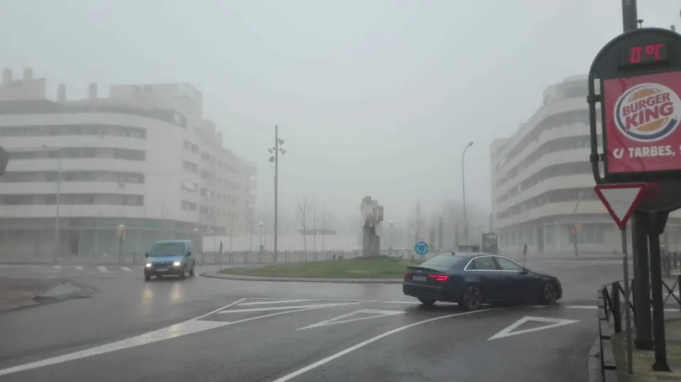 Seguirá la niebla en el sur de Huesca varios días más