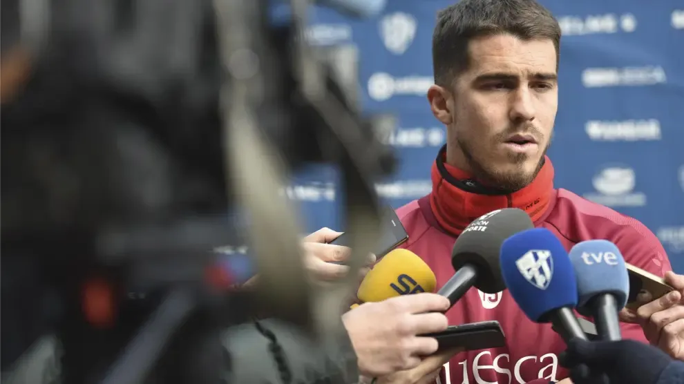 Rubén Yáñez, en "modo Copa" con el Huesca: "Hay que estar alerta"