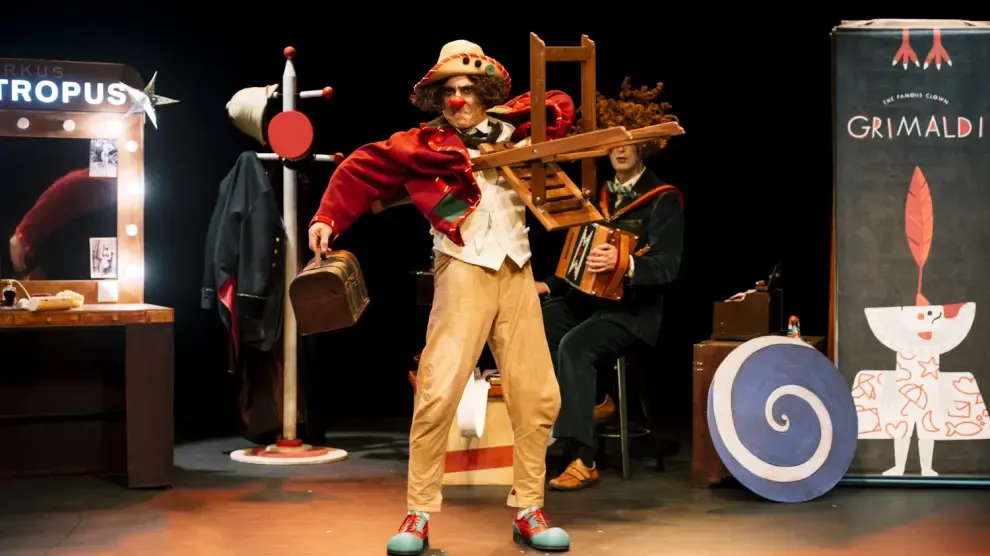 Zoótropo Teatro abre la agenda cultural infantil de Monzón con "Zootropus Cirkus"