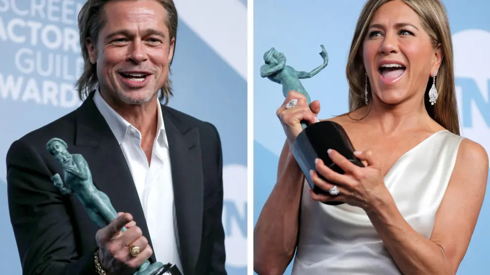 Brad Pitt y Jennifer Aniston acaparan el protagonismo en los premios del Sindicato de Actores (SAG)