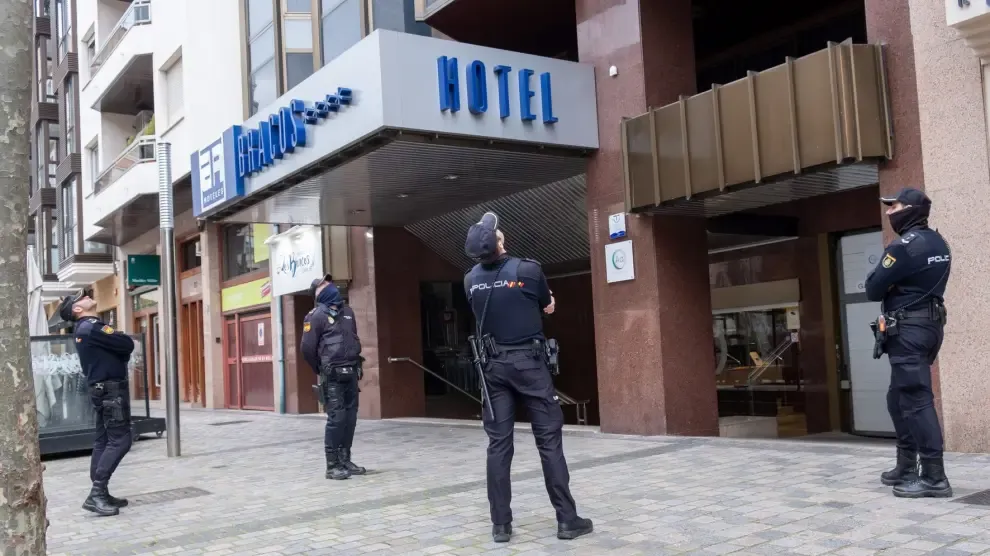 Hallada muerta una niña en la habitación de un hotel de Logroño