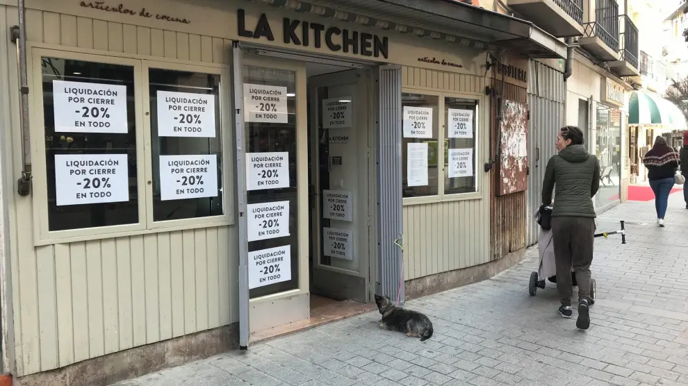 Los Cosos de Huesca suman más de 45 comercios cerrados y la cifra sigue creciendo