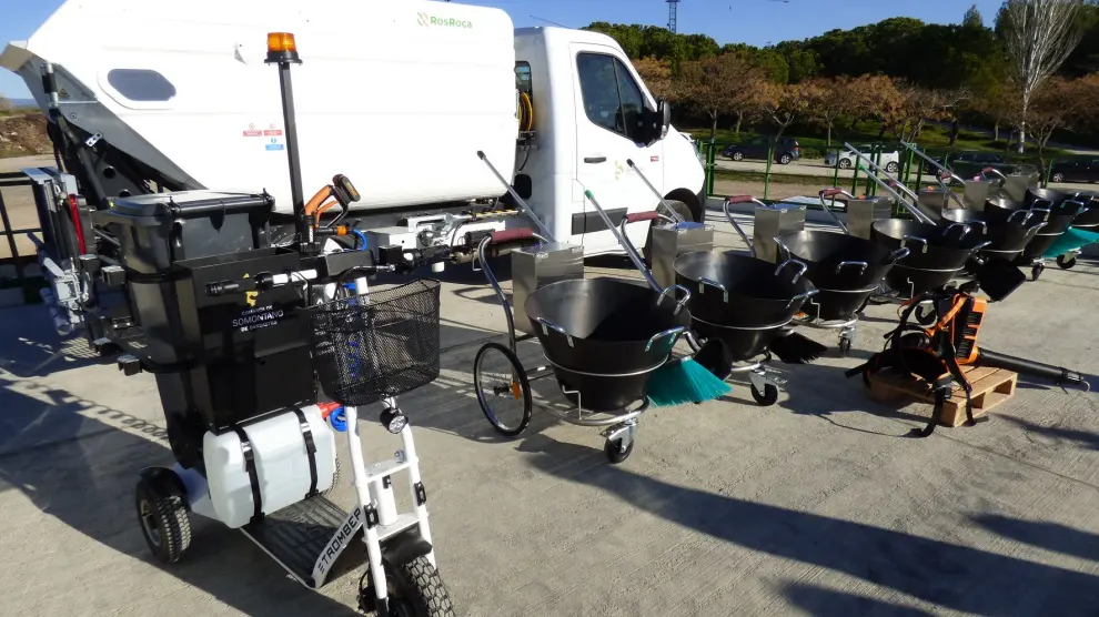 La Comarca del Somontano adquiere nuevos vehículos y medios para la recogida de residuos y limpieza viaria