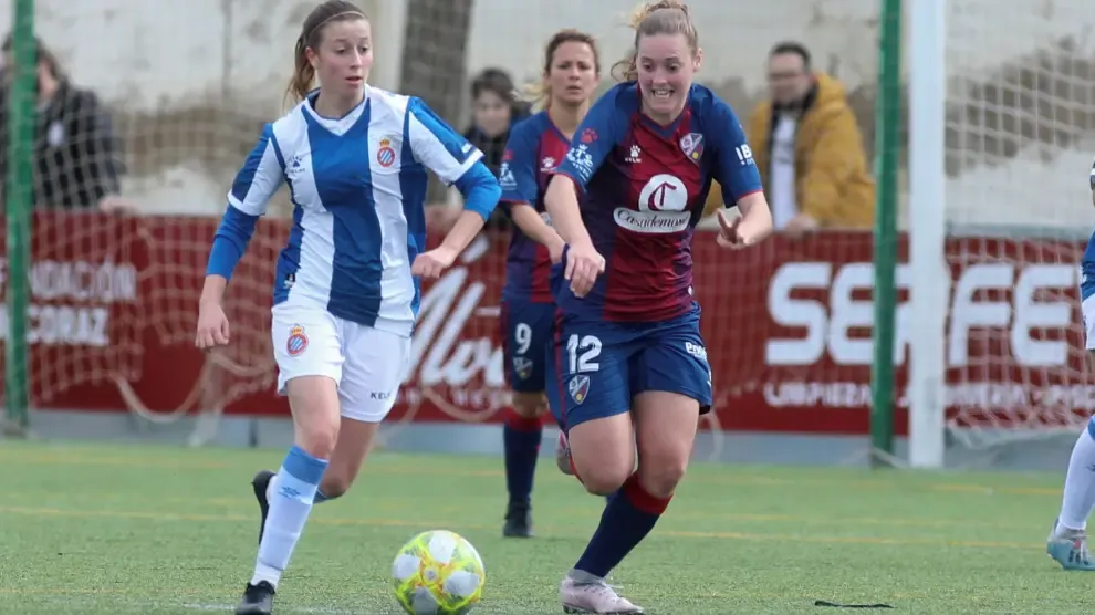 El Huesca femenino hace sudar al Espanyol B pero cae en puesto de descenso