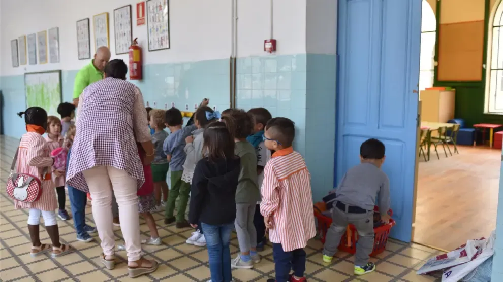 Educación sube la ratio de Infantil en Huesca y en Fraga hasta los 23 alumnos